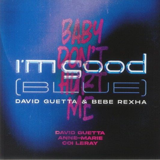 I'm Good (Blue) - Vinyl EP vinyl record cover