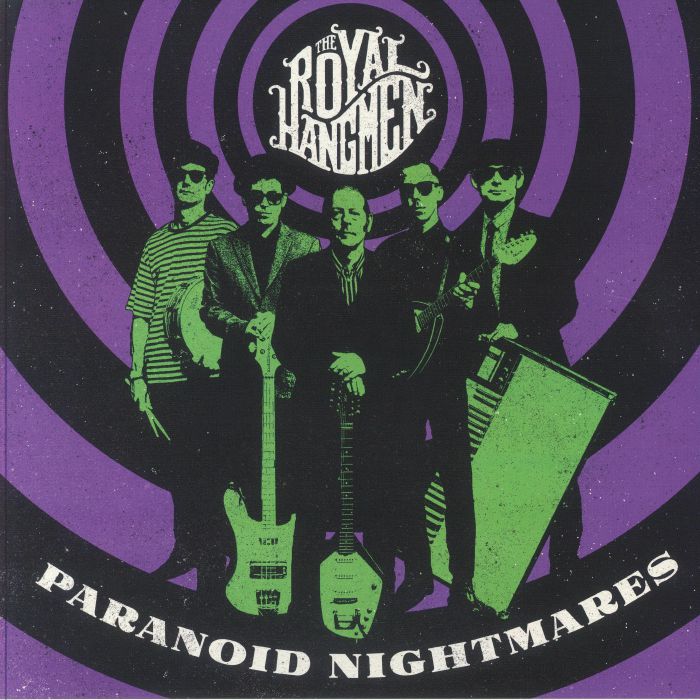 Paranoid Nightmares - Vinyl LP vinyl record cover