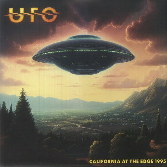 California At The Edge 1995 - Limited Edition Orange Vinyl 2xLP vinyl record cover