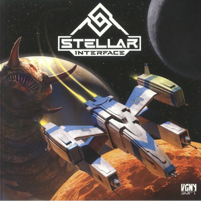 Stellar Interface (Soundtrack) - White Vinyl LP vinyl record cover