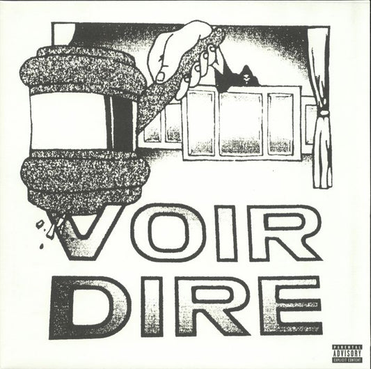 Voir Dire - Silver Vinyl LP vinyl record cover