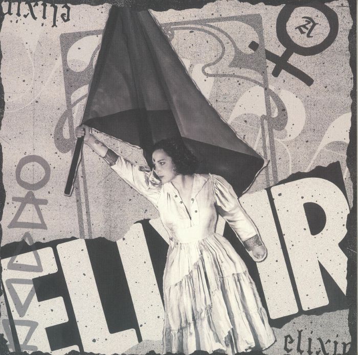 Elixir - Limited Edition Purple & Green Split Coloured Vinyl LP vinyl record cover