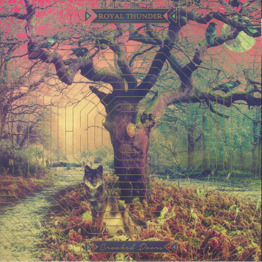 Crooked Doors - Limited Edition Magenta Splatter 2xLP vinyl record cover