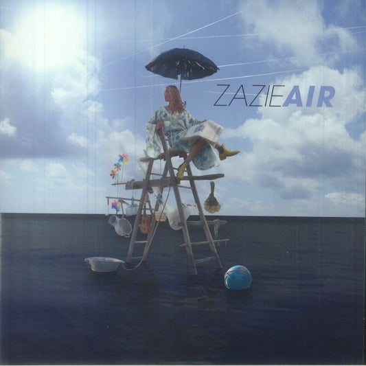 Air - Limited Blue & Black Splatter Vinyl 2xLP vinyl record cover