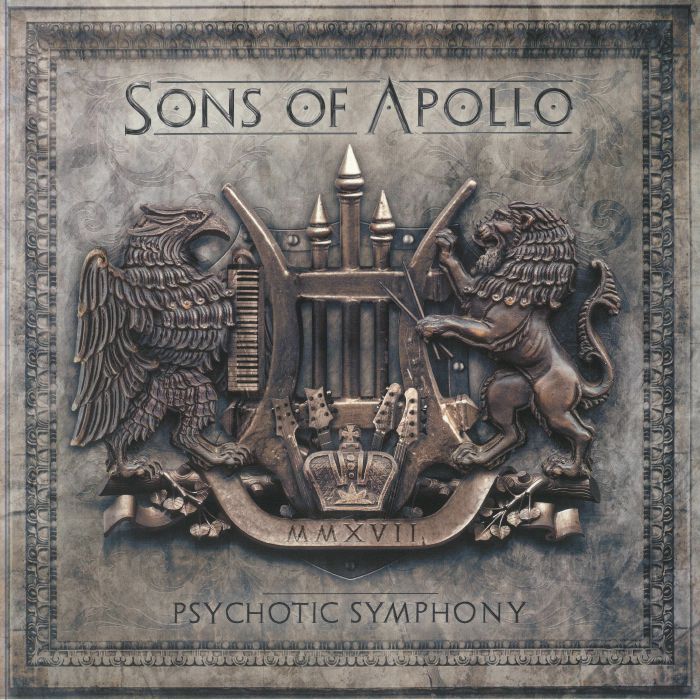 Psychotic Symphony - Ash Grey Vinyl 2xLP vinyl record cover