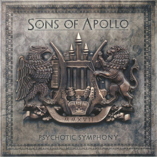 Psychotic Symphony - Ash Grey Vinyl 2xLP vinyl record cover