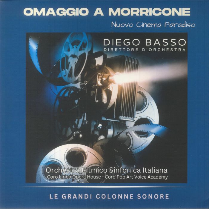 Omaggio A Morricone: Le Grandi Colonne Sonore - Vinyl LP vinyl record cover