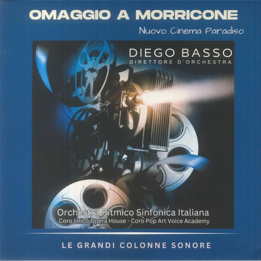 Omaggio A Morricone: Le Grandi Colonne Sonore - Vinyl LP vinyl record cover