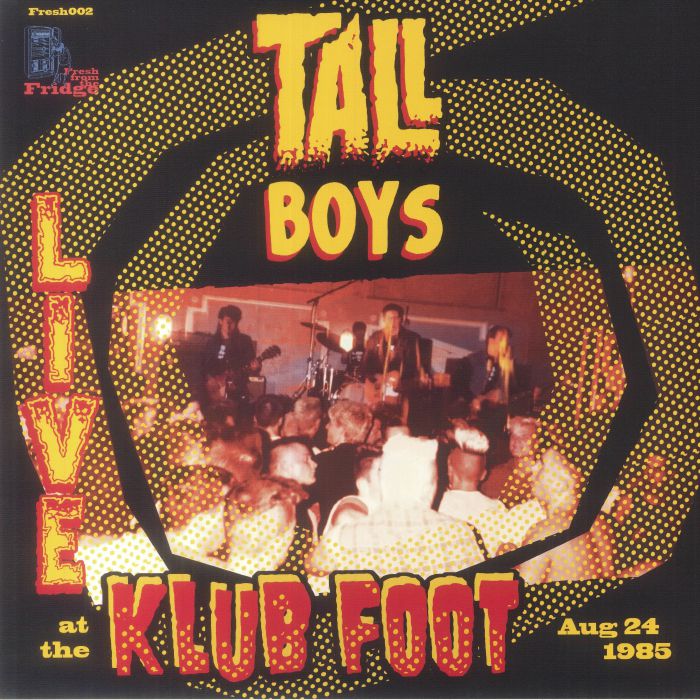 Live At The Klub Foot August 25 1985 - Vinyl LP vinyl record cover