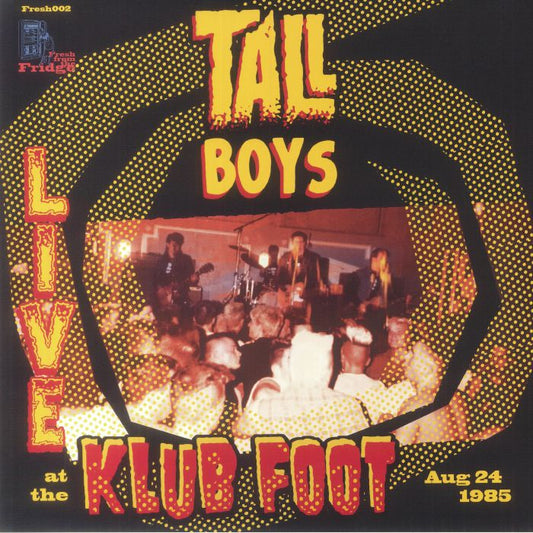Live At The Klub Foot August 25 1985 - Vinyl LP vinyl record cover