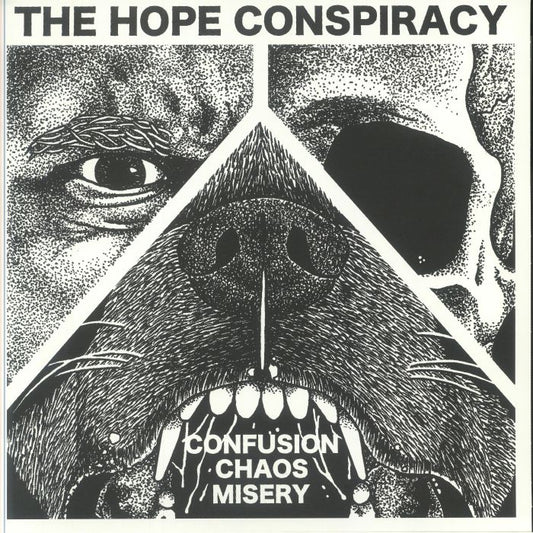 Confusion/Chaos/Misery - Limited Edition Translucent Purple Vinyl LP vinyl record cover