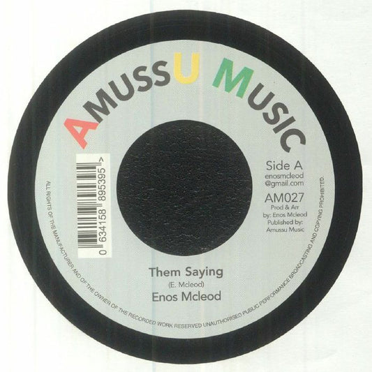 Them Saying - Vinyl Single vinyl record cover