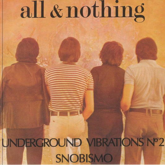 Underground Vibrations No 2 - Vinyl Single vinyl record cover