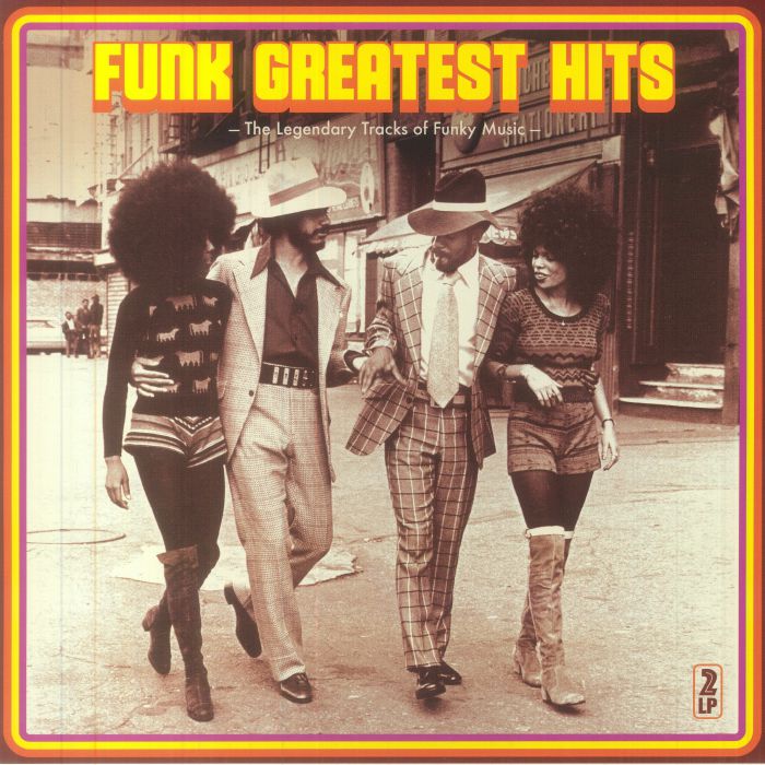 Funk Greatest Hits: The Legendary Voices Of Funk Music - 2xLP vinyl record cover