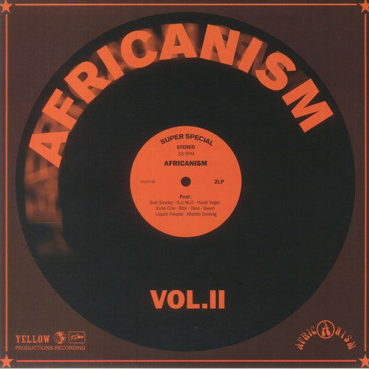 Africanism Vol II - 2xLP vinyl record cover