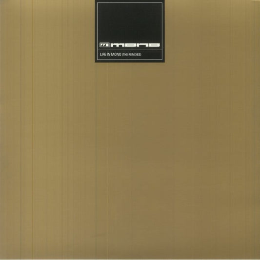Life In Mono (The Remixes) - Limited Edition Gold Vinyl 2xLP vinyl record cover