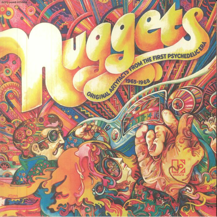 Nuggets: Original Artyfacts From The First Psychedelic Era - Splatter 2xLP vinyl record cover