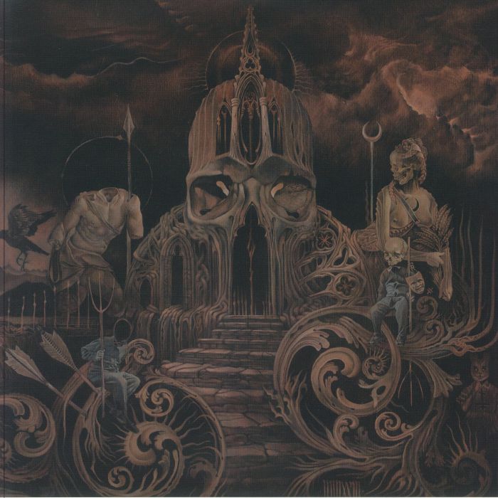 Clandestine Transcendence - Limited Edition Gold Vinyl 2xLP vinyl record cover