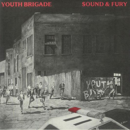 Sound & Fury - White & Red Split Vinyl LP vinyl record cover
