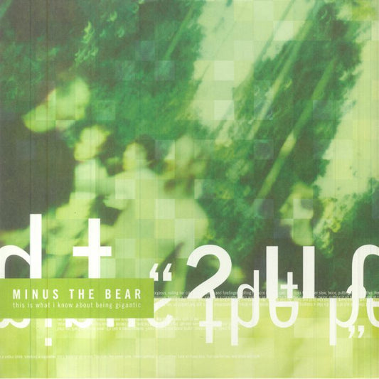 This Is What I Know About Being Gigantic - Bottle Green Vinyl EP vinyl record cover