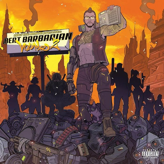 Beat Barbarian Volume 2 - 2xLP vinyl record cover