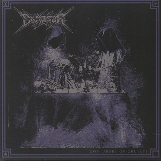 Conjurers Of Cruelty - Limited Edition Transparent Purple Vinyl LP vinyl record cover