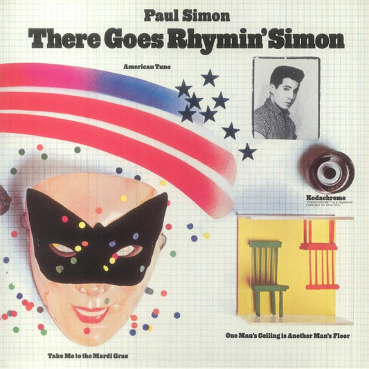 There Goes Rhymin' Simon - Orange Vinyl LP vinyl record cover
