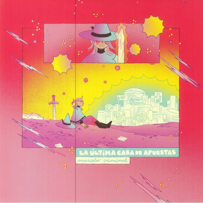La Ultima Casa De Apuestas - Orange Vinyl LP vinyl record cover