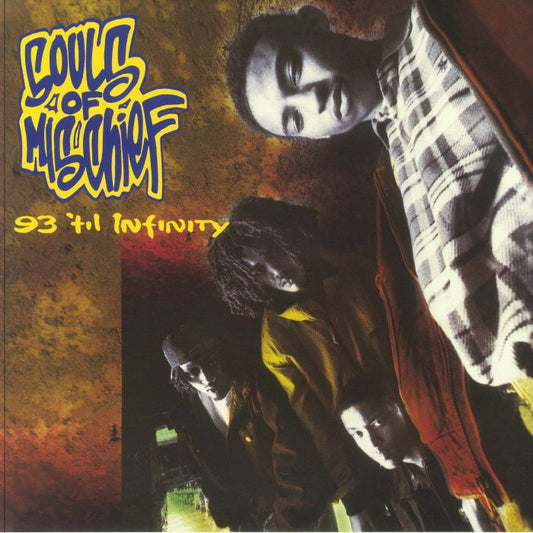 93 'Til Infinity - Orange Vinyl 2xLP vinyl record cover