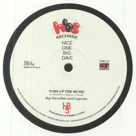 Turn Up The Music - Limited Edition Vinyl Single vinyl record cover