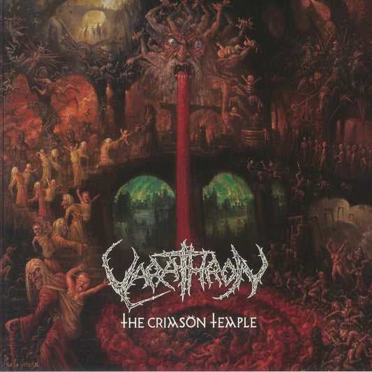 The Crimson Temple - Limited Edition Crimson Vinyl LP vinyl record cover