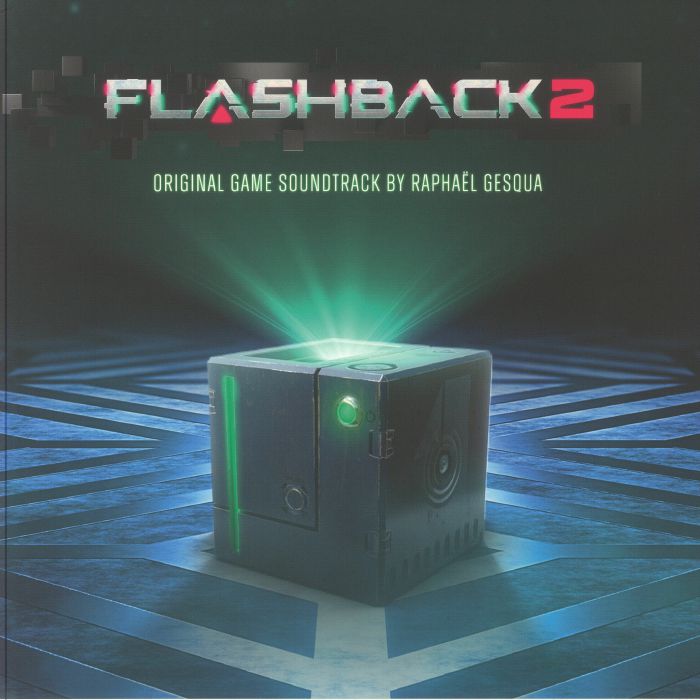 Flashback 2 (Soundtrack) - Limited Edition Blue & Red Vinyl 2xLP vinyl record cover