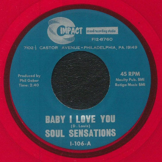 Baby I Love You - Vinyl Single vinyl record cover