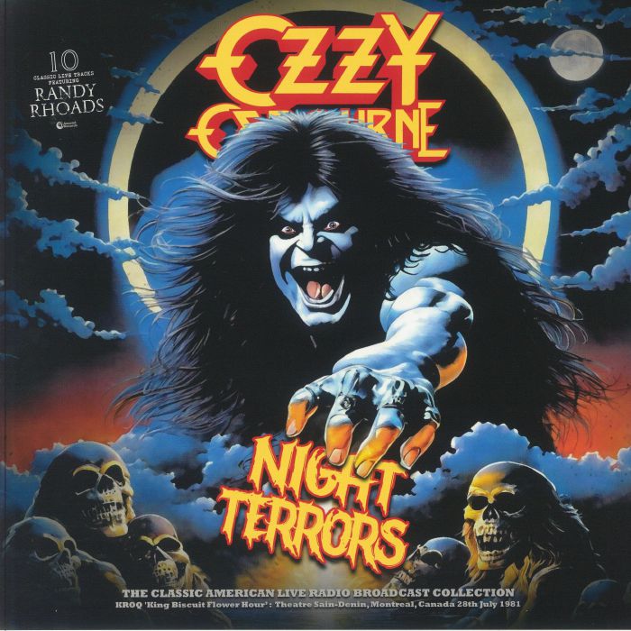 Night Terrors: Live In Montreal 1981 - Red Vinyl LP vinyl record cover