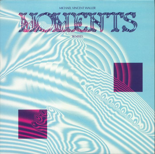 Moments (Remixes) - Blue Vinyl 2xLP vinyl record cover