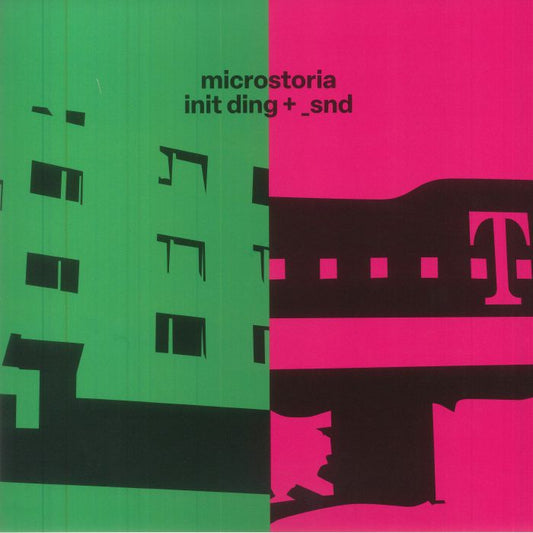 Init Ding + _snd - Limited Edition Pink & Green Vinyl 2xLP vinyl record cover