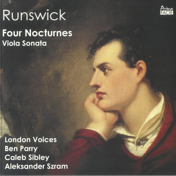 Four Nocturnes & Viola Sonata - Vinyl LP vinyl record cover