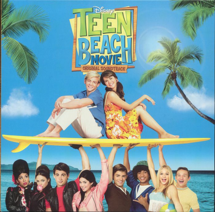 Teen Beach Movie (Soundtrack) - Limited Edition Tri-Coloured Vinyl LP vinyl record cover