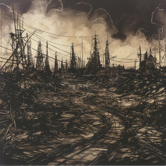 Ashes In The Huron River - Limited Edition Black Cloudy Vinyl LP vinyl record cover