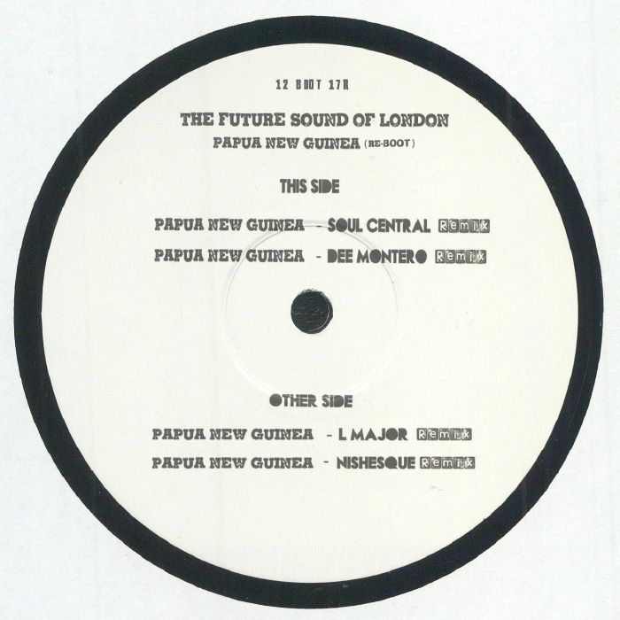 Papua Nu Guinea (Re Boot) - Vinyl EP vinyl record cover