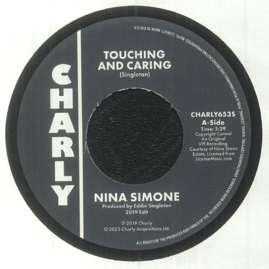 Touching & Caring - Vinyl Single vinyl record cover