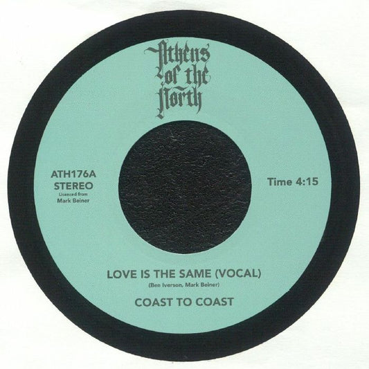 Love Is The Same - Vinyl Single vinyl record cover