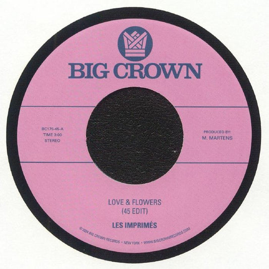 Love & Flowers - Vinyl Single vinyl record cover