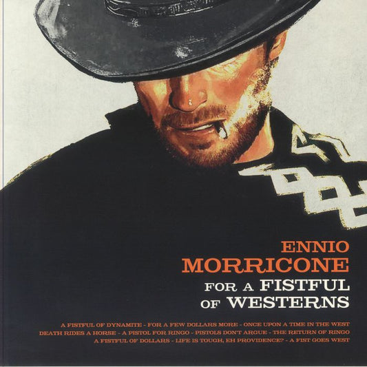 For A Fistful Of Westerns - Orange Vinyl LP vinyl record cover