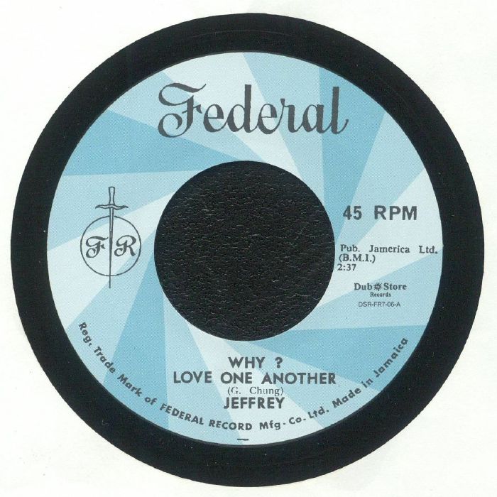 Why Love One Another - Vinyl Single vinyl record cover