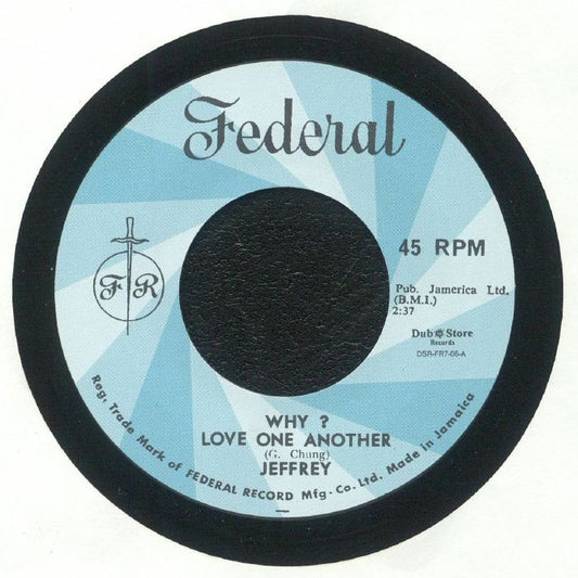 Why Love One Another - Vinyl Single vinyl record cover