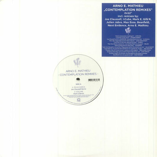Contemplation (Remixes) - 2xLP vinyl record cover