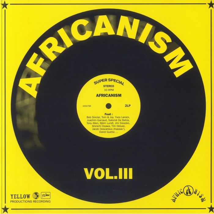 Africanism Vol III - 2xLP vinyl record cover