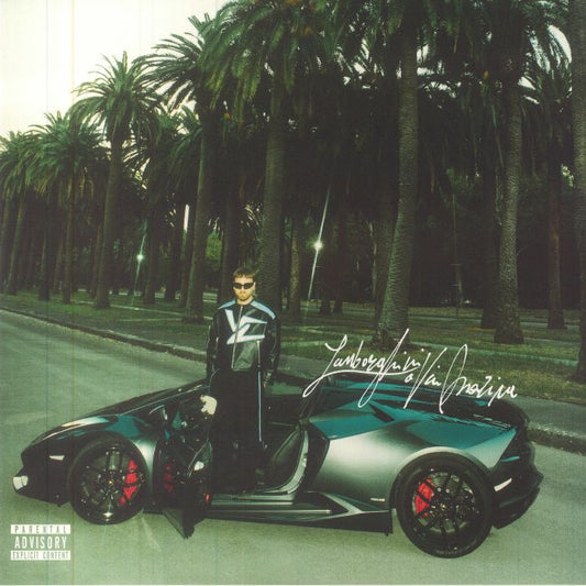 Lamborghini A Via Marina - Limited Edition Vinyl LP vinyl record cover