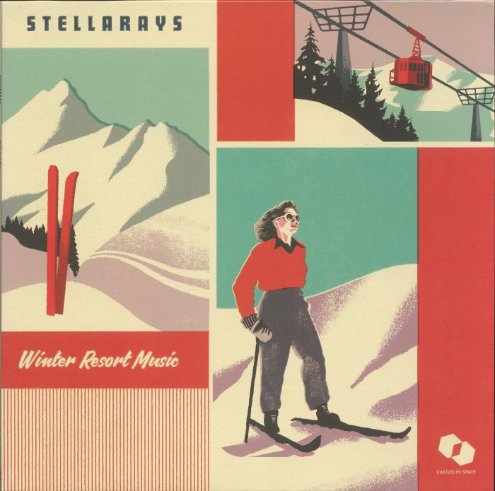 Winter Resort Music - Misty Ice Vinyl LP vinyl record cover